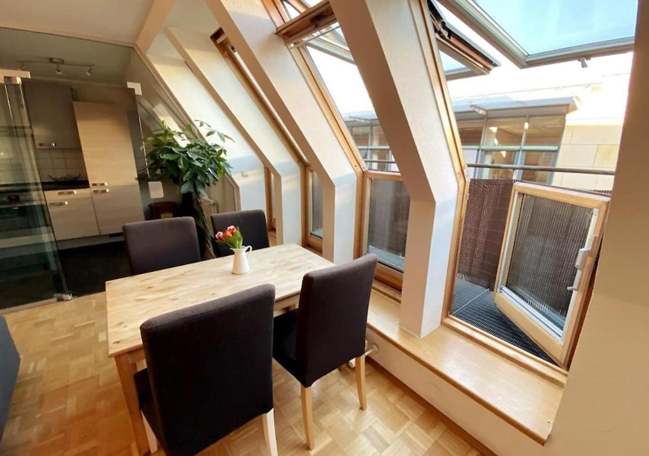 Loft + Balkon In Historischem Altbau Am Marktplatz Chemnitz Extérieur photo